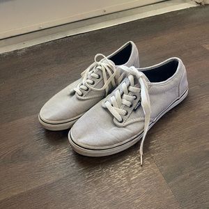 Womans pin stripped classic style vans